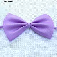 Y.W Cute Solid Color Adjustable Cat Bowtie Dog Collar Bowknot Necktie Bow Tie