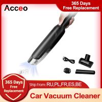 Acceo M24 9500PA Car Vacuum Cleaner Handheld Auto Vacuum Home &amp; Car Dual Use Mini USB Charging Home Desk Wireless Vacuum Cleaner