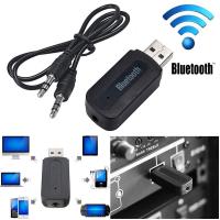 USB Bluetooth  BT-163 บลูทูธมิวสิครับสัญญาณเสียง 3.5mm แจ็คสเตอริโอไร้สาย USB A2DP Blutooth เพลงเสียง Transmitt รับ dongle อะแดปเตอร์สำหรับทีวีรถหูฟัง