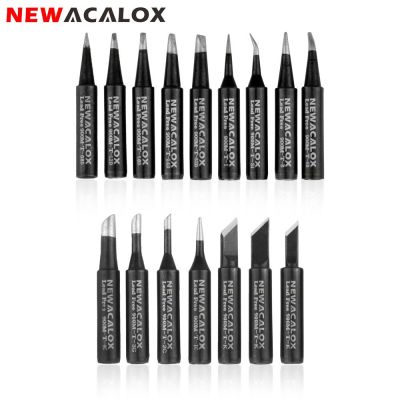 NEWACALOX 16ชิ้นปลายเชื่อมหัวเหล็กตะกั่ว900M-T สำหรับ936,937,907,HAKKO,Yihua De Iron/Solde Station