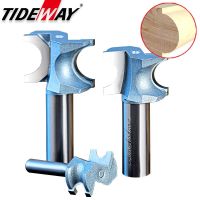 Tideway Industrial Grade Semicircular Milling Cutter Wood Milling Router Bit Boring Trimming Machine Curved Round Edge CNC Bit