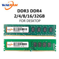 WALRAM ddr3 4gb dimm ram in memoria ram ddr3 8gb 1600mhz 16 gb ddr3 2666 mhz ddr4 3200mhz 32GB 4GB 2133 2400 Memory Desktop
