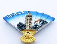 สเปนแม่เหล็กตู้เย็นมาดริดToledo Valencia Sevillaของที่ระลึกการท่องเที่ยวงานฝีมือตกแต่งUVแม่เหล็กตู้เย็นสติกเกอร์ตกแต่งบ้าน-GEIWH MALL