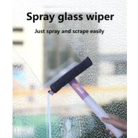 № Multifunction 3-in-1Glass Wiper Squeegee Car Glass And Home Windows Cleaner Scraper With Attached Spray