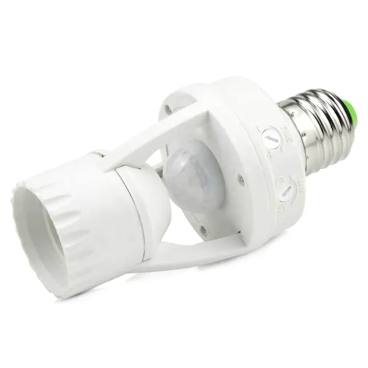 [Ready Stock] E27 LED Lamp Bulb Holder Cap Light Socket Switch IR