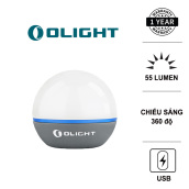 Đèn pin cắm trại Olight OBULB độ sáng 55lm sử dụng tối đa lên đến 56h sạc pin nam châm Đèn Đèn pin