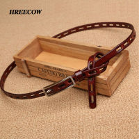 nd Dress Small Knot Belt Strap Thin Women Belt Pin Buckle Genuine Leather Belt For Women Real Cowskin Leather Female Belts