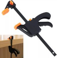 Spreader Tools Work Bar Clamp F Clamp Gadget Tool DIY Hand Speed Squeeze Quick Ratchet Release Clip Kit 4 Inch Wood Working