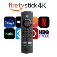 Amazon Voice Remote L5B83G Amazon Fire Aibome ทีวีสติ๊กสูงสุด4K (เจน3rd) | Alexa Voice Remote | สตรีมมิ่งความละเอียด4K | Dolby Atmos