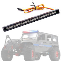 ใหม่ที่มีสีสันปีนเขารถกระพริบแถบแสงสดใสหลังคาไฟ LED สายสำหรับ110 1:10 TRX4 Defender Axial SCX10 90046 RC รถ