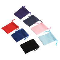 100Pcslot 5*7cm 7*9cm 10*12cm Velvet Pouch Drawstring Favor Bag Christmas Wedding Party Gift Bags &amp; Pouches Velvet Bags Pack