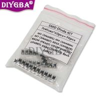 ✑ 7 Kindsx10pcs 70PCS SMD Diode Package / M1 (1N4001) / M4 (1N4004) / M7 (1N4007)/ SS14 US1M RS1M SS34 Kit New Original hjxrhgal