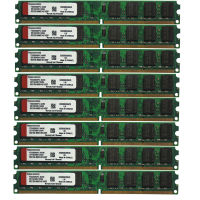 10ชิ้น2กิกะไบต์ชุด yongxinsheng PC2-6400 PC2-5300 DIMM DDR2 800เมกะเฮิร์ตซ์667เมกะเฮิร์ตซ์สก์ท็อป240pin 2ด้านหน่วยความจำ RAM ชิปสุ่ม