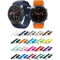 Silicone Watch Band Metal Clasp Strap for Huami Amazfit GTR 47mm GTR2 GTR 2e GTR 3 Pro 【BYUE】