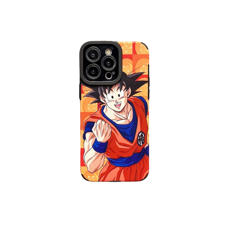 Capa De Celular Moda Anime Desenho Animado Bola De Dragão Escuro Super  Vegeta Goku iPhone 14 13 12 11 Pro MAX 14Plus 7 8 Plus X XR XS - Corre Que  Ta Baratinho