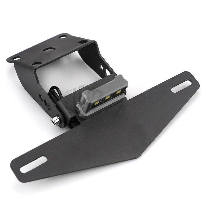 ที่วางป้ายทะเบียนรถจักรยานยนต์-ktm-duke-125-250-390-200-motorcycle-license-number-plate-holder-with-led