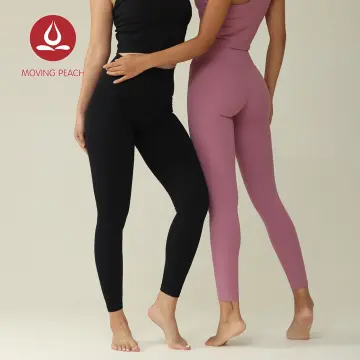 Ribbed No Camel Toe Workout Gym Tights High Waist Booty Yoga