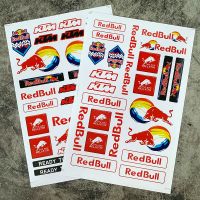 สติกเกอร์ A4ขนาด1ชิ้น RedBull &amp; KTM สติกเกอร์ Moto GP ดัดแปลงหมวกกันน็อครถจักรยานยนต์