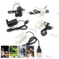 USB 5V Low Voltage Small Water Pump Micro Mini Submersible Fountain Pump Ultra Quiet for Hydroponic Vegetable Planting Craft a1 YB23