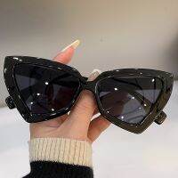 New fashion cat eye sunglass trendy female eyewear luxury brand designer popular women travelling sun shades glasse