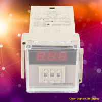 JSS20-48AMS Power On Delay Timer Relay ดิจิตอล แสดงผล 1-999S AC 220V