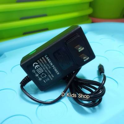 อะไหล่สกู๊ตเตอร์ไฟฟ้า adaptor  สายชาร์ท ที่ชาร์ทสกูตเตอร์ คันเล็ก ตรงรุ่น!! 24 โวลต์ 24V500MA