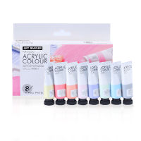 สีอะคริลิค 8 สี / 22 ml. (โทนสีพาสเทล) รุ่น FEA0822T-P ชุดสีอะคริลิค Art Ranger Acrylic Colour Pastel Set