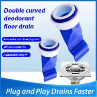 Silicone Floor Drain Odor-proof Leak Core Down The Pipe Draininner Sewer Deodorant