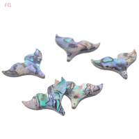 ?【Lowest price】FG 5pcs เปลือกปลาหางจี้เสน่ห์แม่เปลือกมุกสำหรับทำเครื่องประดับ DIY