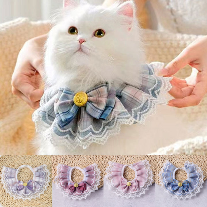 Pet Empate Cão saliva toalha flor colar bib rendas Taotao dog Teddy Bomei  gato bonito da