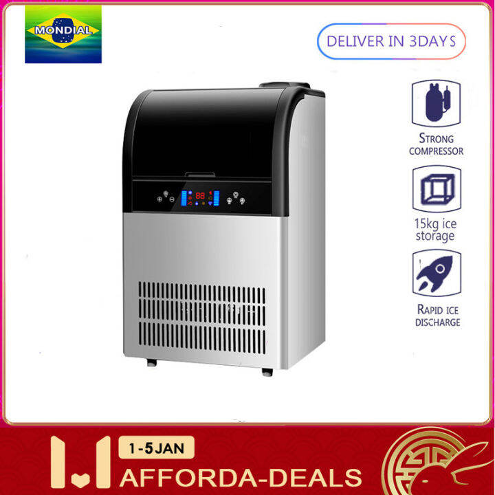 MONDIAL 75KG largescale fullautomatic multipurpose ice maker for