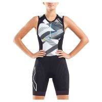 2023 new womens adult jumpsuits sleeveless triathlon suits for running and cycling