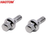 ✇ 2PCS 17mm Alloy Electroplating Wheel Bolts Flat Seat Washer For Peugeot 1007 206 207 307 308 406 407 607 Citroen C5 C4L 540567