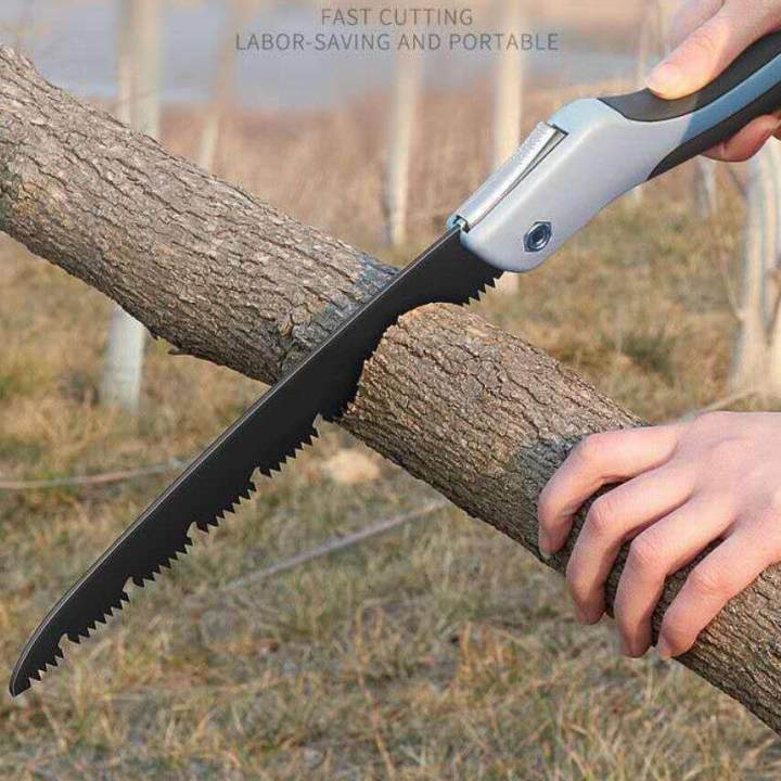 เลื่อยพับแบบพกพา-sk5-เลื่อยกิ่งไม้มัลติฟังก์ชั่นเครื่องมือทำสวนเลื่อยตัดเร็วสามารถใช้สำหรับตัดต้นไม้-pvc-และตัดกะลามะพร้าว