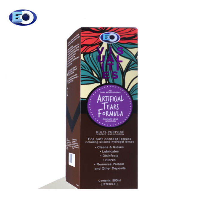 EO Visualities Artificial Tears Formula AIO DUAL Moisturising 500ml