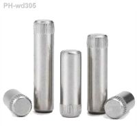 M1.5 M2 M2.5 304 Stainless Steel Single Head Straight Grain Knurled Cylindrical Pins Positioning Pin 5mm-50mm Length