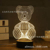 [In stock]LED แสงส่งออก ไฟของขวัญ สร้างสรรค์ 3D ภาพโคมไฟโคมไฟกลางคืน