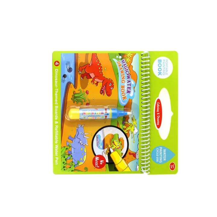 Children Water Reveal Coloring Book Writing Painting Reveal Coloring
