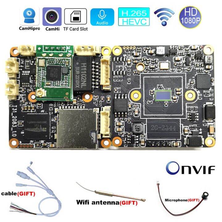 Camhipro 1080p Ip Camera Board Wifi Home Security Camera Wireless