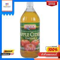 บรูคน้ำส้มสายชูหมักแอปเปิ้ลออแกนิค32อ.BROOK APPLE CIDER VINEGAR ORGANIC32OZ