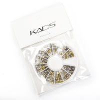 Kads GOLD Nail Art METALLIC Flakes อุปกรณ์ตกแต่งเล็บ 3D nails Accessories