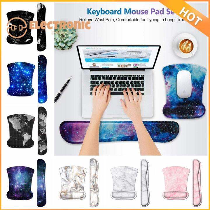 ELECTRONIC CIRCUIT Home Office Hand Support Mice Pad Ergonomic Keyboard