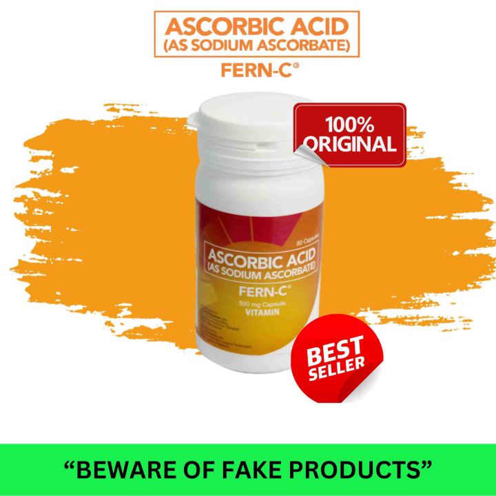 FERNC Vitamin C 500mg by 60 Capsules Lazada PH