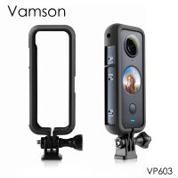 【Best value for money】 Vamson อะแดปเตอร์เคสขอบกรอบกันกระแทกอุปกรณ์เสริมสำหรับ Insta One X2สำหรับ VP603กล้องแอคชั่นแคมเมรา