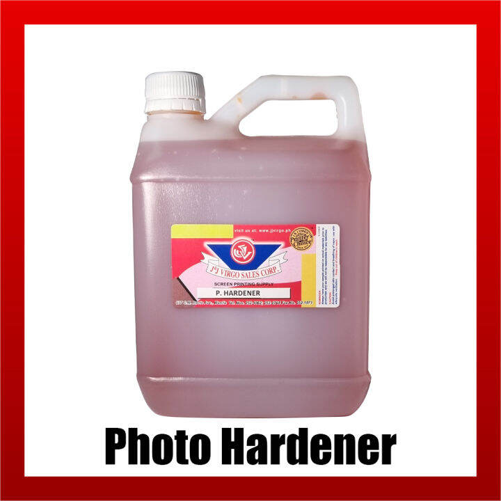 J&J Virgo Sales Corp. Photo Hardener for Silkscreen Photographic application Lazada PH