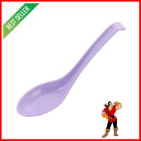 ช้อนจีนเมลามีน KECH NEW WAVE สีม่วงMELAMINE CHINESE SPOON KECH NEW WAVE PURPLE **พลาดไม่ได้แล้วจ้ะแม่**