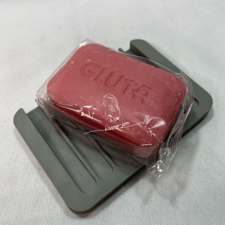 flash-sale-พร้อมส่ง-niriko-1ก้อน-gluta-double-white-soap-whitening-100กรัม