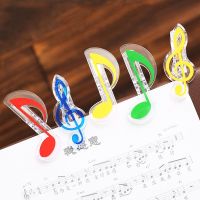 2pcs w15 Musical Note Clips Book Page Clips w16 Student Supply Folder Clip Photos Tickets Notes Letter Paper Clip