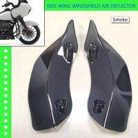 Smoke Wind Side Wing Windshield Air Deflector For Harley Road Glide FLTRX FLTRU FLTRXS 2015-2023 Motorcycle Accessories