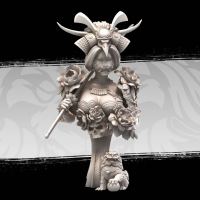 1/9 Resin Model Bust GK， Unassembled and unpainted kit